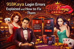 918Kaya Login Errors Explained and How to - 918kaya Papua New Guinea Official Site